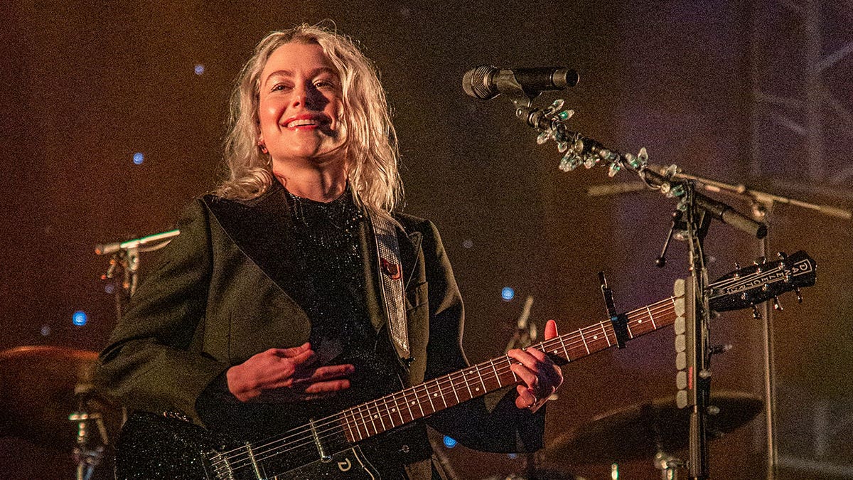 Phoebe Bridgers performs at Glastonbury 2022