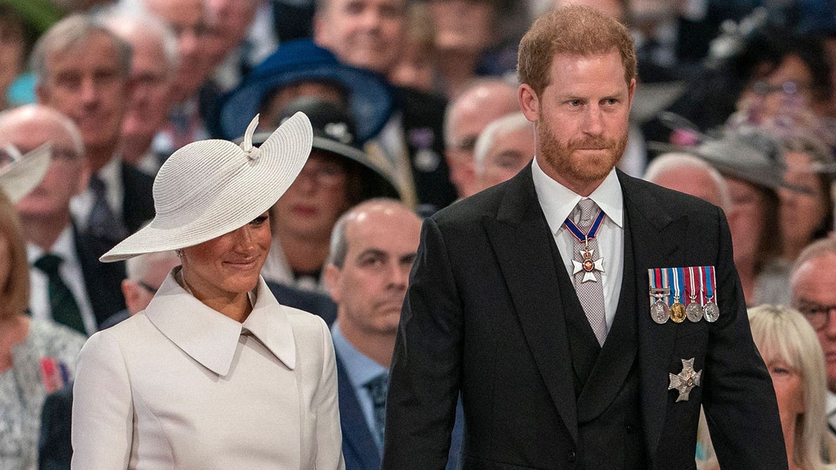 Prince Harry Meghan Markle Service of Thanksgiving
