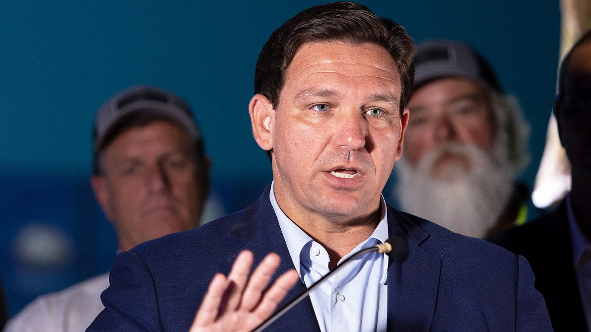 Florida Gov. Ron DeSantis speaks at press conference