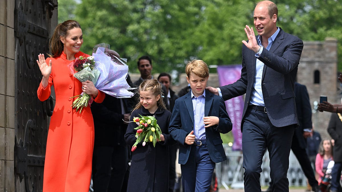 Kate Middleton, Prince William and kids