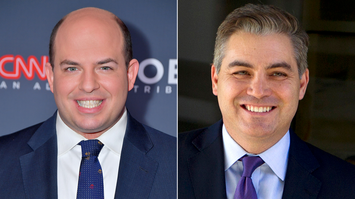 Jim Acosta and Brian Stelter CNN