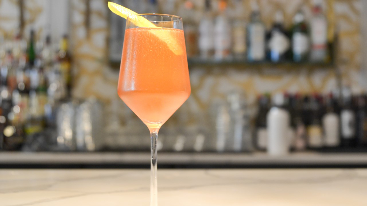 Morning Rose cocktail
