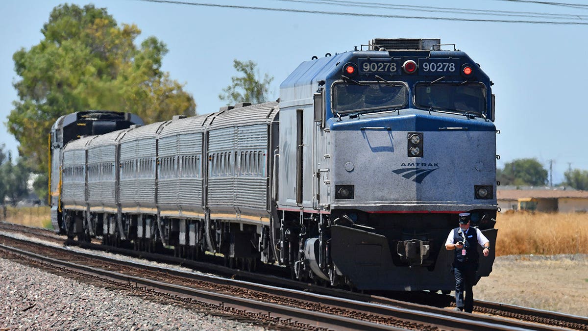 Amtrak conductor