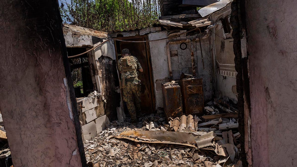 Ukrainian soldier 