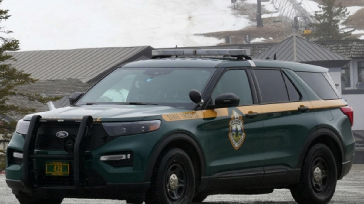 Vermont state police cruiser