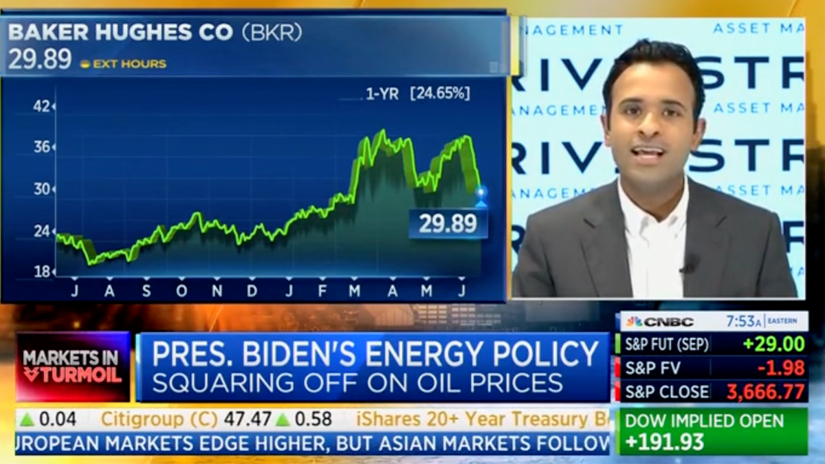 Vivek Ramaswamy on Squawk Box