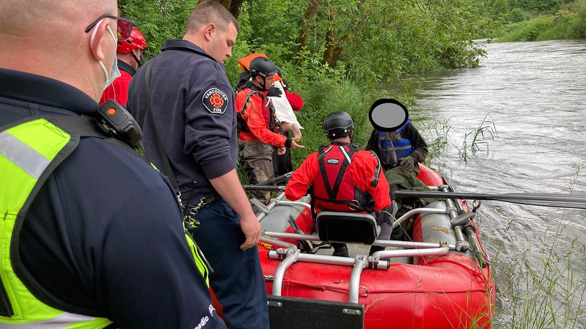 Washington river rescue