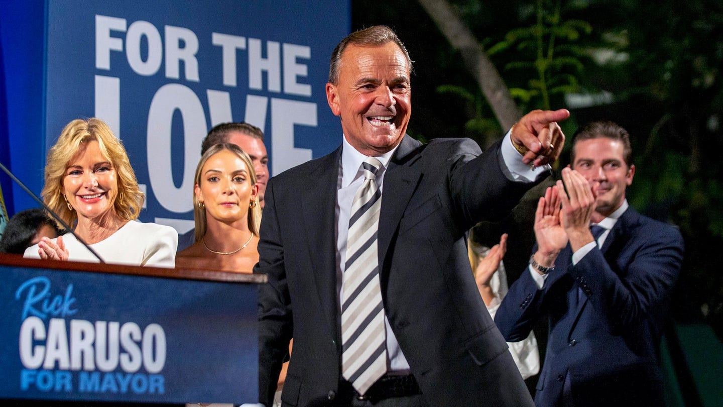 Rick Caruso primary night Los Angeles June 7 2022