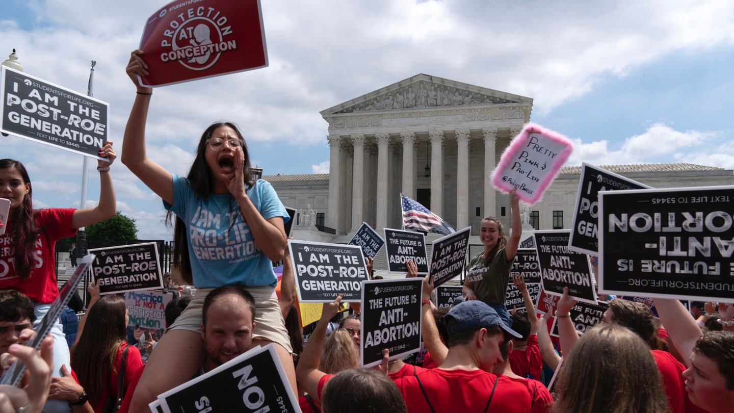 Supreme Court abortion protest June 24 2022