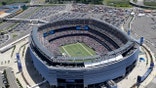 FILE - This is an aerial view showing MetLife Stadium in East Rutherford, N.J., June 20, 2014.