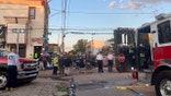 Philadelphia Fire Department responds to fire, building collapse