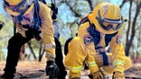 Teenage girls train to become firefighters in California