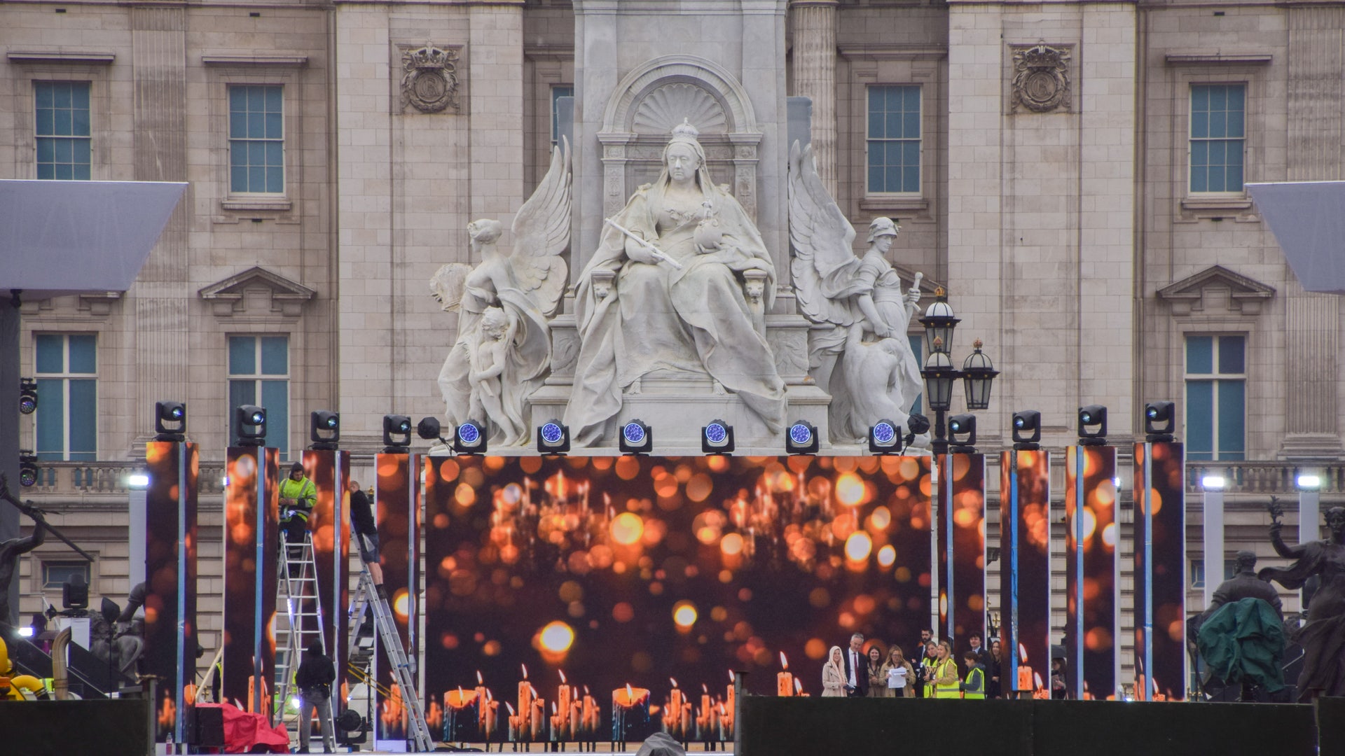 Final preparations for the Queen's Jubilee