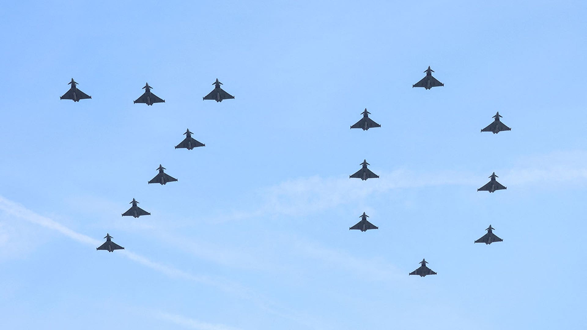 Aircrafts during jubilee