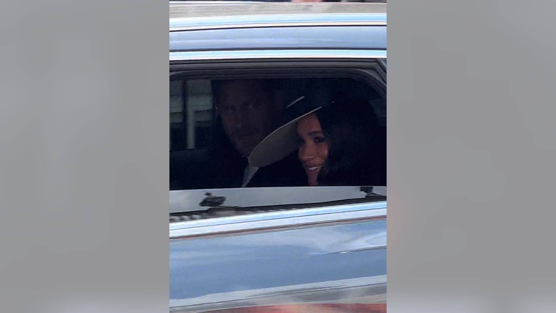 Prince Harry and Meghan Markle during Jubilee