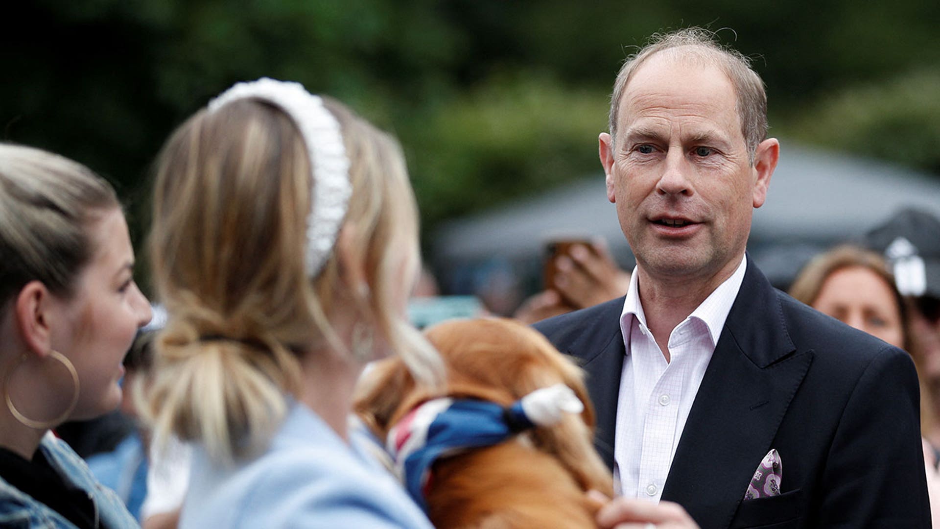 Prince Edwarrd at Big Jubilee Lunch