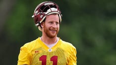 Commanders' Carson Wentz not feeling pressure in Washington