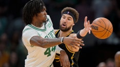 Warriors' Klay Thompson focused on the present amid anniversary of ACL tear: 'I just want to frigging win'