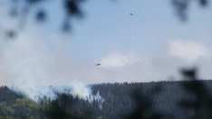 New Mexico governor surveys wildfire destruction