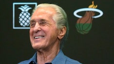 Heat's Pat Riley, 77, has no plans to retire, says he could do more push-ups than reporter