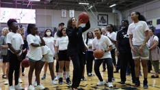 Kamala Harris' office posts video of VP sinking basketball shot, leaves out her first 5 misses