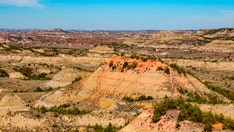 Workers make headway on Theodore Roosevelt presidential library in North Dakota's Badlands