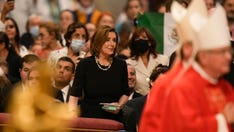 Pelosi receives Communion in Vatican despite abortion stance