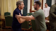Ben Stiller meets with Ukraine President Volodymyr Zelenskyy as a UNHCR Goodwill ambassador