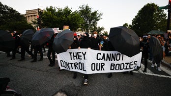 Antifa chant 'burn it down' at Supreme Court abortion ruling protest in DC