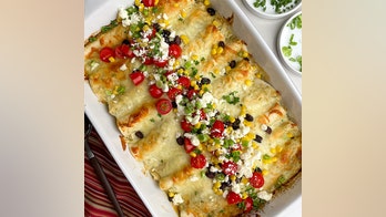 Easy chicken enchiladas with a 2-ingredient sauce: Try the recipe