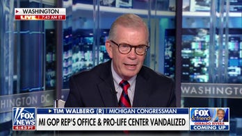 Republican lawmaker's campaign office, pro-life center vandalized: 'Domestic terrorist group'