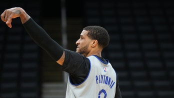 Warriors' Gary Payton II drilled in the head with stray basketball ahead of Game 3 vs. Celtics