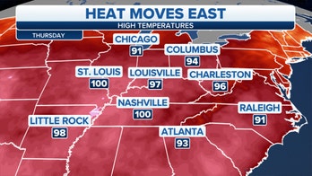 US heat: Midwest, Southeast to see records