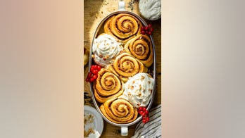 Best breakfast ever: Maple bacon cinnamon rolls