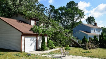 New Jersey tornado damages homes, knocks down trees