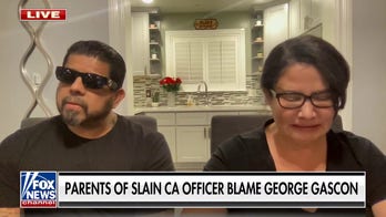 Parents of slain California police officer demand LA DA Gascon be recalled: 'He's destroyed so many lives'