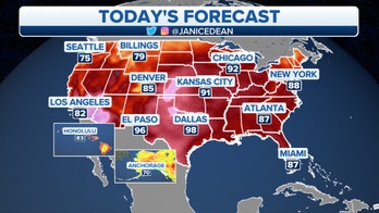 Southeast, Gulf Coast to be hit with heavy rainfall