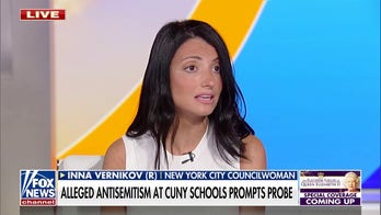 NYC councilwoman calls out CUNY schools' alleged antisemitism: 'There has been no accountability'