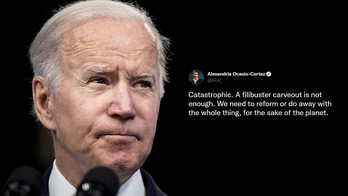 Biden's call for filibuster end over abortion prompts Twitter cheers, outrage