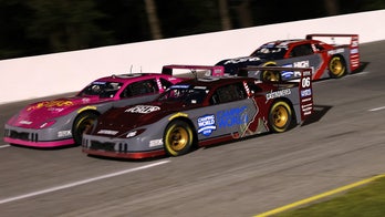 Thief! Helio Castroneves steals win at stock car race he wasn't supposed to be in