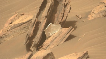 NASA's Perseverance rover spots piece of its own landing gear on Mars