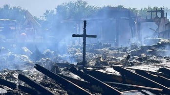 Cross still stands after fire destroys Texas church: ‘A sight to behold’
