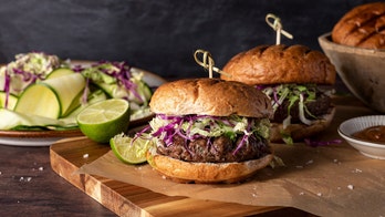 Sweet and spicy Thai-inspired burgers: Recipe