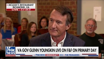 Virginia Gov. Youngkin joins Brian Kilmeade on primary day, says liberal policies 'ran off the page'