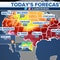 Texas to see storms, flash flooding as Northeast, New England temperatures drop