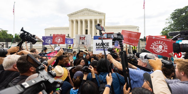 Democrats are hoping the Dobbs v. Jackson Women's Health Organization Supreme Court ruling overturning Roe v. Wade will energize their voters in November, but University of Virginia Center for Politics Director Larry Sabato says he doesn't think it will be enough for them to win.