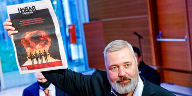 Dmitry Muratov auctioned his Nobel Prize for Ukrainian child refugees.