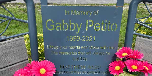 Gabby Petito memorial in Florida.