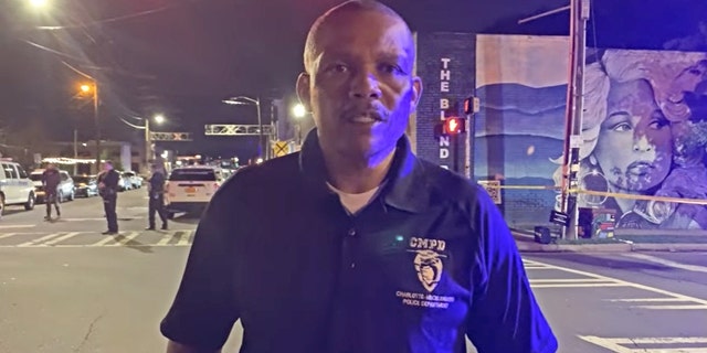 Charlotte-Mecklenburg Police Department Chief Johnny Jennings shares a statement following three instances of suspects shooting at officers in one week.
