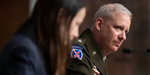 FILE - Director of National Intelligence Avril Haines and DIA Director Lt. General Scott Berrier appear during a Senate Armed Services hearing to examine worldwide threats on Capitol Hill in Washington, May 10, 2022.